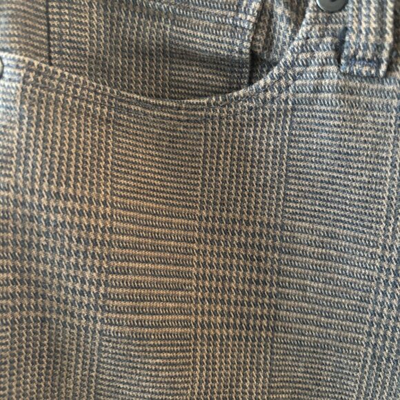 Brown Plaid Jeans Banana Republic - Picture 4 of 5